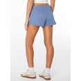 thumbnail image 3 of Celebrity Pink Women's and Women's Plus Dolphin Hem Sweatshort, Sizes XS-4X, 3 of 7