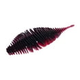 thumbnail image 5 of harayaa Soft Fishing Lure Worm Grub Maggots Lure for Trout Bass Freshwater Saltwater Red Black, 5 of 9