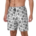 thumbnail image 2 of Balery Snake Mens Swim Trunks Swim Shorts for Men Quick Dry Inseam Beach Shorts with Compression Liner Pocket-XX-Large, 2 of 9