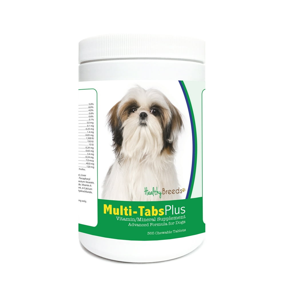 Healthy Breeds Dog MultiTab Vitamin and Mineral Supplement for Shih
