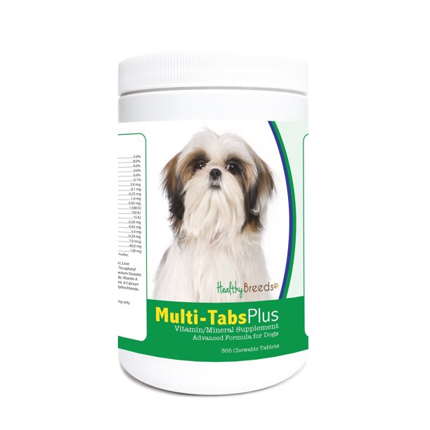 Healthy Breeds Dog MultiTab Vitamin and Mineral Supplement for Shih