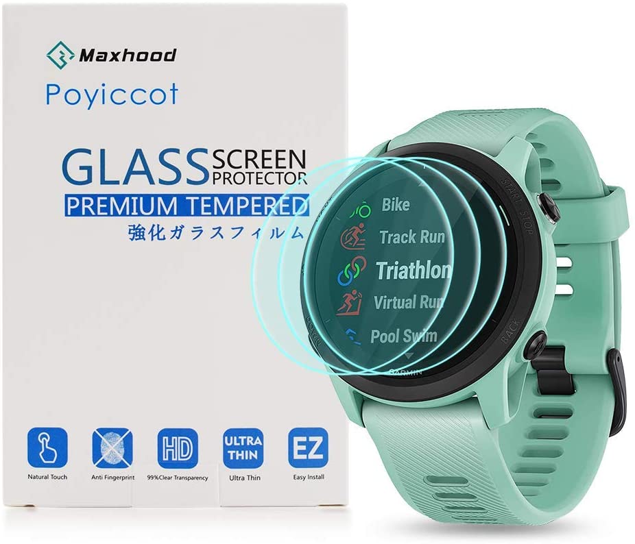 Poyiccot for Garmin Forerunner 745 Screen Protector, 3 Pack Screen  Protector for Garmin Forerunner 745 Smart GPS | Walmart Canada