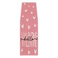 thumbnail image 2 of Valentine's Day Table Runner 90.55×12.99inch Pink Heart Table Covers Linen Love Heart Table Decor for Wedding Anniversary Holiday Home Indoor Outdoor Party Supply 4 Sizes Available, 2 of 6