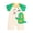 Green Dinosaur, variant on WIBACKER Newborn-24 Months Baby Girls Boys Short Sleeve Cartoon Romper One Piece Jumpsuit,Unicorn