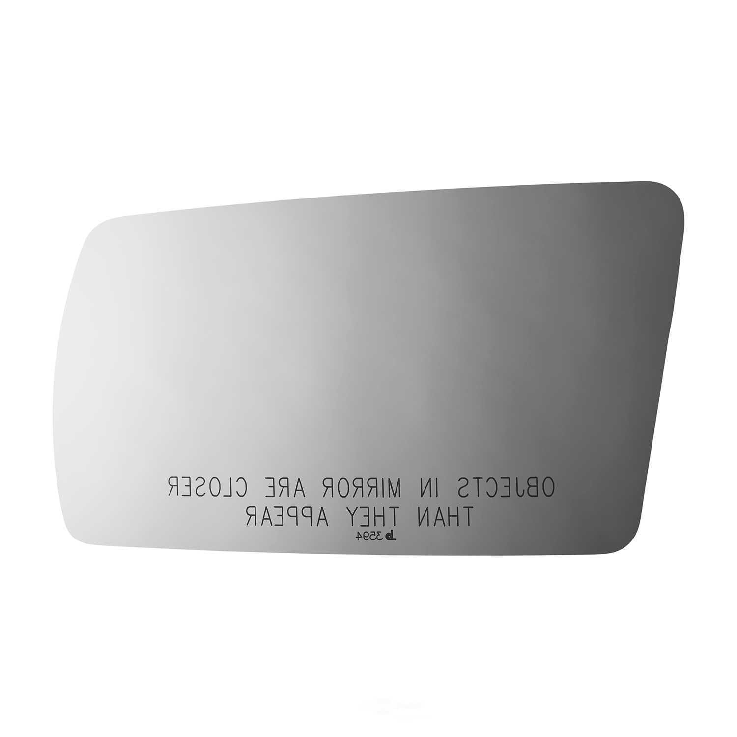 Burco Side View Mirror Replacement Glass - Clear Glass - 3594