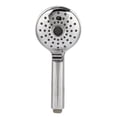 thumbnail image 2 of Conector G1/2", múltiples configuraciones de rociado para una experiencia de baño inigualable Cabezal de ducha 3 en 1 con aumento de presión y manguera, 2 of 8