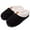 1007-Black, variant on LANREMON Winter Cute Fluffy Slippers For Women Slide-on Furry Plush Indoor and Outdoor Open Toe House Slipper Beige