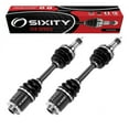 thumbnail image 2 of 2 pc Sixity XTA Rear Left Right Axle compatible with Arctic Cat 250 2005 - ALL 4X4, 2 of 3