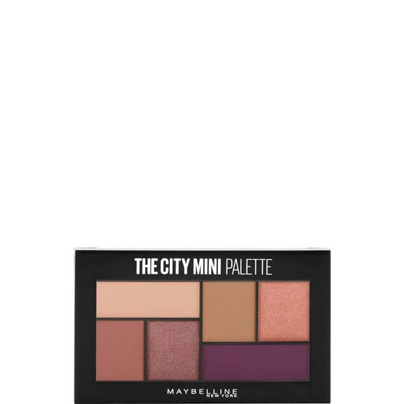 Maybelline New York The City Mini Fard à paupières Palette, Blushed Avenue, 7.4 g