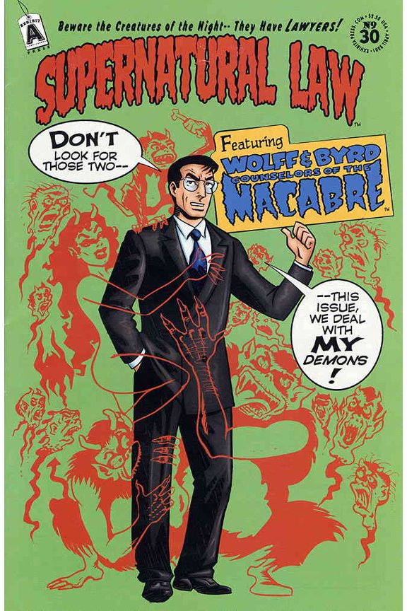 Supernatural Law #30 VF ; Exhibit A Comic Book