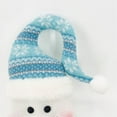 thumbnail image 5 of Aunavey Light-up Snowman Head for Christmas Decor, Fluffy Snowman with Sparkling Lights, 5 of 5