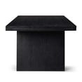 thumbnail image 4 of Maven Lane Marcella Wood Coffee Table Contemporary Accent Furniture, Black, 4 of 6