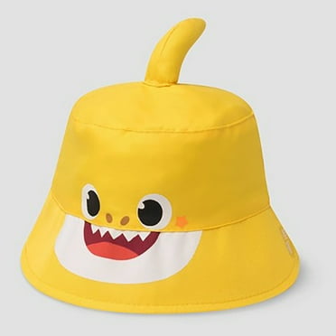 Yellow Toddler Baby Shark Bucket Hat