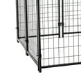 thumbnail image 3 of Lucky Dog 4'6"H x 4'L x 4'W Welded Wire Fence Pet Kennel w/ Cover (5 Pack), 3 of 5