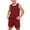 Wine, variant on PInxia Summer Unisex Clothes for Kids Round Neck Sleeveless Tank Tops Elastic Waisted Shorts Casual Vacation Outfits,Wine,1-2Years
