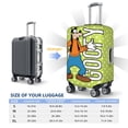 thumbnail image 3 of Anime Cartoon Mickey Mouse (9) Travel Suitcase Protector Elastic Washable Protective Baggage Covers With Concealed Zipper For 18-21 Inch Suitcase - S, 3 of 6