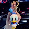 thumbnail image 1 of Cartoon Anime Disney Mickey Mouse Minnie Figure Keychain Donald Duck Piglet Key Chain Model Kid Toys Children GiftChina Gong Bohan LED, 1 of 2