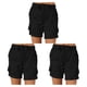thumbnail image 5 of Minnieouse Pantalones Cargo para mujer, pantalones cortos con bolsillos, cintura holgada, pantalones de verano, informales, a la moda, Type1 NO1, 5 of 6