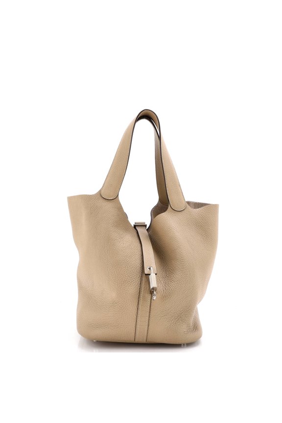 Pre-Owned Picotin Lock Bag Clemence GM By Rebag