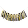 thumbnail image 1 of Bandera decorativa para silla alta de bebé con temática de abejas y animales para fiesta de cumpleaños de un año, 1 of 6