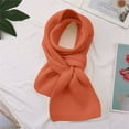 thumbnail image 2 of Scarf for Women CHAYERL Warm Solid Scarf for Autumn And Winter Solid Patch Versatile And Fashionable Knitted Scarf, 2 of 3