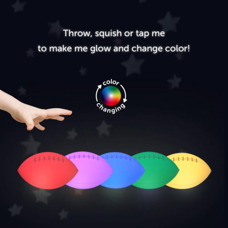 Globe Electric Squish Manual Battery Powered Football LED Night Light