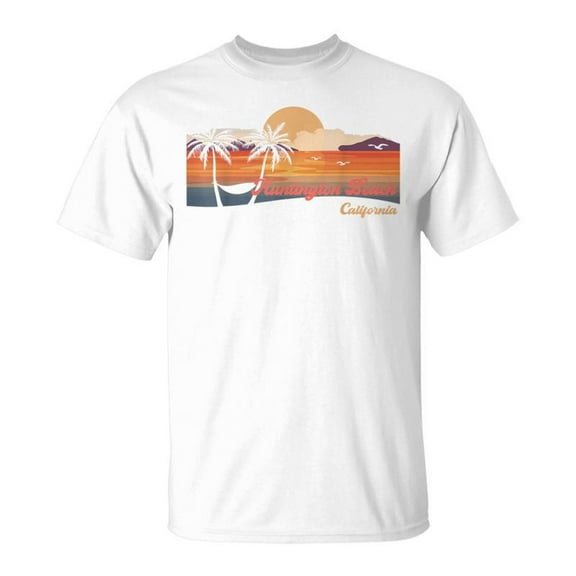 SR Vintage Huntington Beach California Beach T-Shirt