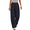 Deep Navy, variant on Womens Wide leg Pants Drawstring Lightweight Pants Loose Travel Casual Pants with Pockets