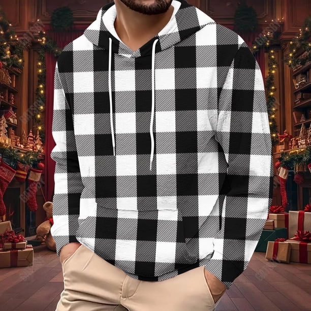Sudaderas con capucha para hombre, moda, bolsillos, manga larga, estampado, sudaderas con capucha, blusa para hombre, blusa de poliéster