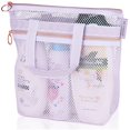 thumbnail image 5 of Shower Caddy With Zipper 2 Pockets Portable Shower Tote Ideal For Gym Travel Camp Beach For Sunscreen, 5 of 9