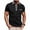 Black, variant on Mens Summer Shirts - Men's Casual Shirt Short Sleeve Business Work Shirt Fashion Dress Collar