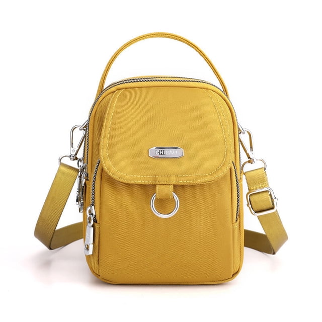 Bolsas para las Mujeres Bolsa de Teléfono Móvil de Compartimento Múltiple, Bolsa de Cuerpo Transversal de las Mujeres, Paño Casual, Bolsa de Hombro de las Mujeres Bolsa de Mensajero para las Mujeres