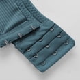 thumbnail image 4 of YLOMAY Tshirt Bras for Women Woman's Underwear Adjustable Straps No Underwire Bras Solid Color Thin Brassiere Loose Daily Wear Blue 42/95B, 4 of 5