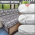 thumbnail image 6 of Uorisanigo RV Dinette Cushion Covers Camper Dinette Seat Covers Washable Bohinia Elephant Couch Cushion Slipcovers for RV Camper Car Bench Seats (1 Backrest Cover & 1 Bench Cover), 6 of 7