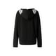 thumbnail image 5 of VISgogo Blusa Femenina, Tops con Capucha de Manga Larga con Estampado de Esqueleto de Diamantes de Imitación con Cremallera para Primavera Otoño, S/M/L/XL VISgogo  moda, 5 of 9