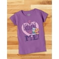 thumbnail image 4 of Paw Patrol Shirt Toddler Girls Skye Everest Nickelodeon Shirt Believe Lavender 3T, 4 of 5
