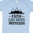 thumbnail image 4 of Inktastic Faith Can Move Mountains Girls Baby Bodysuit, 4 of 5