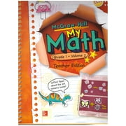 McGraw-Hill My Math Grade 1 Volume 2 Teacher Edition 9780021383948 0021383944 - New