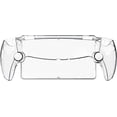 thumbnail image 2 of elitegadget Case for Playstation Portal Remote Player - Transparent Clear Hard Plastic Shell Protective Case Cover for Playstation 5 Portal Remote Player 8" inch (2023) (Transparent Clear), 2 of 4