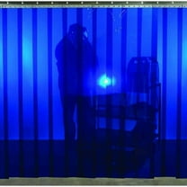 STEINER 83413B Welding Strip Curtain,6 x10 ft.,Blue,PVC