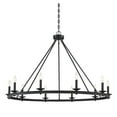 thumbnail image 3 of Middleton 10-Light Chandelier in Matte Black, 3 of 5