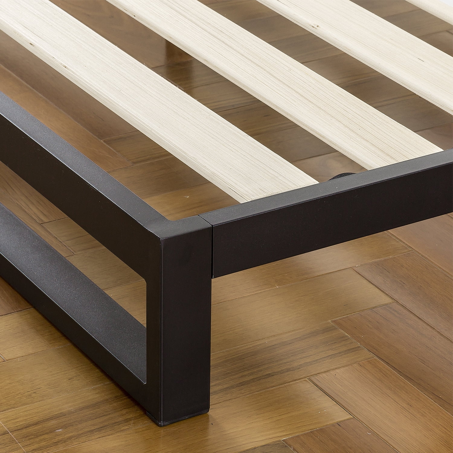 Zinus Trisha 7 Low Profile Platforma Bed Frame With Tufted Low Profile Platforma Bed Frame