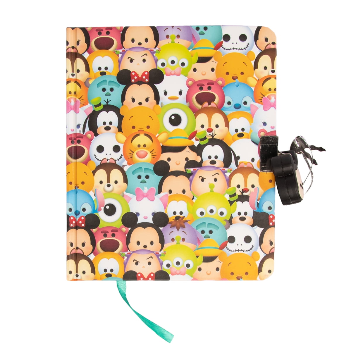 Fun89 Disney Tsum Tsum All Characters Diary with Molded Disney Lock Innovative Designs