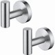 thumbnail image 1 of Towel Rack Bathroom Wall Hook Hook Holder SUS304 Stainless Steel Coat Hook Towel Rack Hooks (Brushed*2), 1 of 5