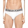 thumbnail image 1 of Calvin Klein Men's Underwear Steel Micro Hip Briefs, White, X-Large, 1 of 5