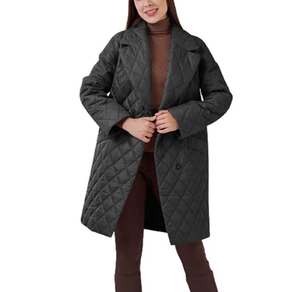 Viikei Women Coats Clearance Down Jackets for Women Cotton Coats Womens Fashion Winter Warm Solid Down Jacket Coat