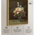 thumbnail image 2 of Lambdin Vase of Flowers Canvas Floral Classic Art by Art Remedy, Gold Frame, 16 x 20, 2 of 7
