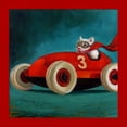 thumbnail image 1 of Great Art Now Speed Racer by Lucia Heffernan, Framed Wall Art, 14W x 14H, 1 of 3