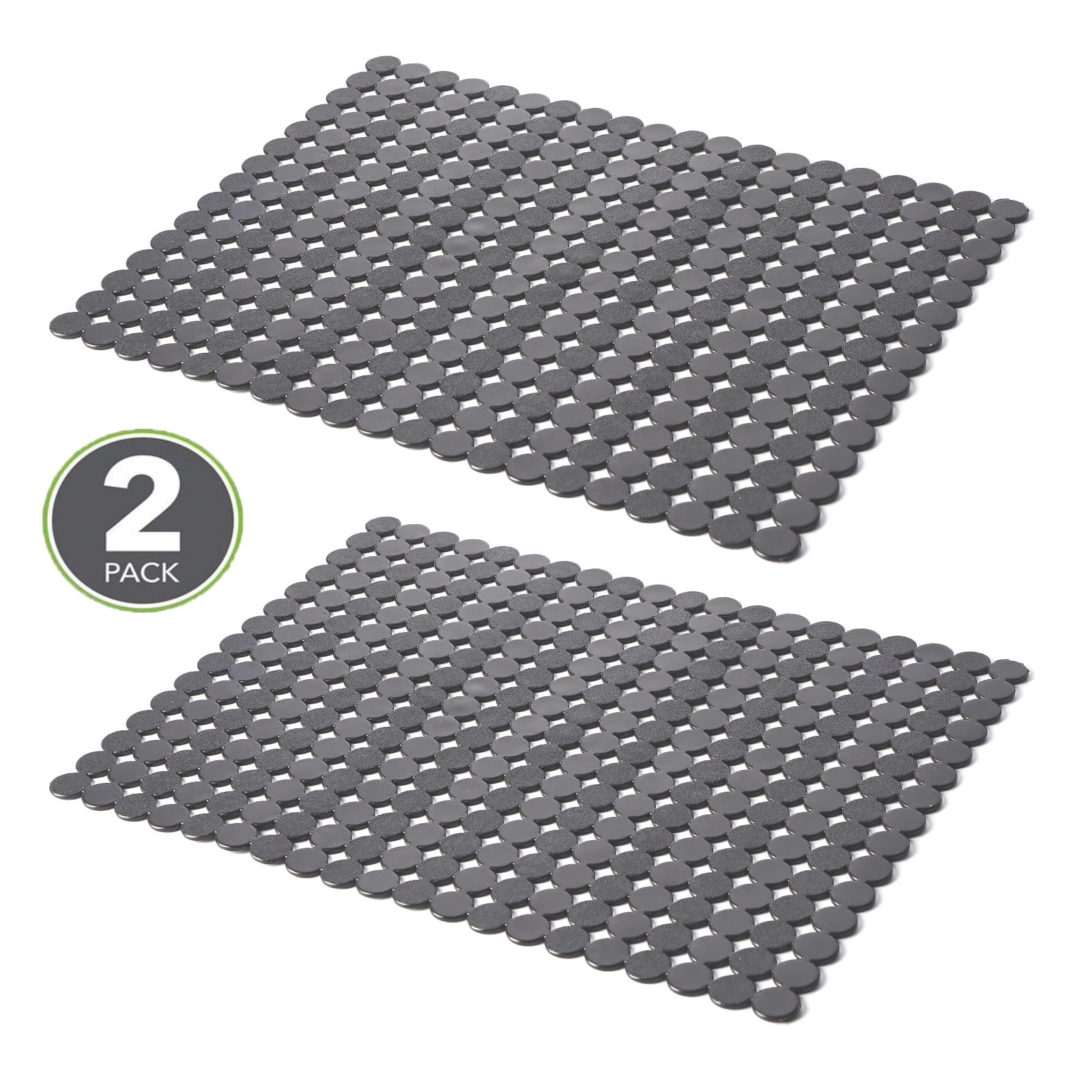 2 Pack Kitchen Sink Mat for Stainless Steel/Ceramic Sinks, PVC Eco