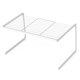 thumbnail image 3 of Escurreplatos blanco de acero al carbono, resistente, apilable, multiusos, para platos y cuencos, 28 x 21 x 19,5 cm., 3 of 13